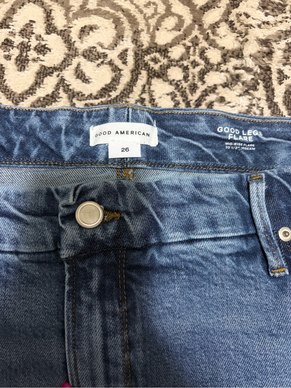 Good American Good Legs Flare Jeans – NWT – Size 26 Plus - Picture 5 of 9